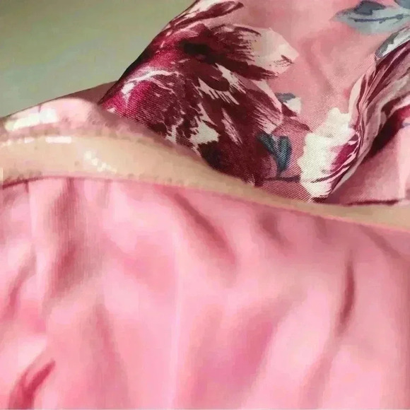 Speechless Womens Juniors Strapless Fit Flare Pink Mauve Dress size 13 petite - Picture 15 of 16